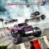 imageDEERC 110 Fast RC Cars for Adults 4X4 High Speed RC Truck Crawler 48KMH Pink All Terrain Hobby Remote Control Monster Truck with 2 Modular Batteries Toy Vehicle Gift for Kids