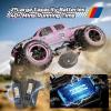 imageDEERC 110 Fast RC Cars for Adults 4X4 High Speed RC Truck Crawler 48KMH Pink All Terrain Hobby Remote Control Monster Truck with 2 Modular Batteries Toy Vehicle Gift for Kids
