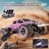 imageDEERC 110 Fast RC Cars for Adults 4X4 High Speed RC Truck Crawler 48KMH Pink All Terrain Hobby Remote Control Monster Truck with 2 Modular Batteries Toy Vehicle Gift for Kids