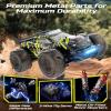 imageDEERC 114 Fast Brushless RC Car for Adults 43 MPH High Speed 4x4 OffRoad RC Truck Waterproof Monster Truggy All Terrain Remote Control Drift Car for Boys 812 2 Batteries 3S Lipo Compatible114