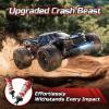 imageDEERC 114 Fast Brushless RC Car for Adults 43 MPH High Speed 4x4 OffRoad RC Truck Waterproof Monster Truggy All Terrain Remote Control Drift Car for Boys 812 2 Batteries 3S Lipo Compatible114 BL