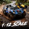 imageDEERC 9006E 112 RC Cars for Adults Boys 45KMH OffRoad Short Course Truck 4WD All Terrain Remote Control Monster Truck 24GHz Waterproof Car with 2 Rechargeable Batteries Spare Tire LED Lights