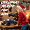 imageDEERC 9308E 116 Fast RC Cars for Boys Age 812 RC Monster Truck 40 KPHAll Terrain 4WD High Speed Dinosaur Truck 2 Car Shell24Ghz OffRoad Remote Control Cars with 2 Batteries Toy Gift for Kids