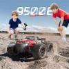 imageDEERC 9500E 116 Scale All Terrain RC Car 4x4 High Speed 40 KPH RC Truck 24Ghz Remote Control Truck with 2 Batteries OffRoad Monster Truck for Adults Kids