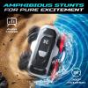 imageDEERC Amphibious Remote Control Car  Waterproof RC Stunt Car for Kids with 360 Spins 50 Min BatteriesHighSpeed AllTerrainPortable Summer Gift ampamp Pool Toys for Girls ampamp Boys