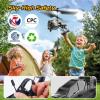 imageDEERC Apache RC Helicopter for Kids ampamp Adults Military Remote Control Helicopter Toy with LED Lights 2 Batteries ampamp USBC Charging 26 Mins Flight Altitude Hold Gift for Boys Ages 812