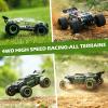 imageDEERC Brushless 302E RC Cars for Adults Upgraded 60KMH High Speed Remote Control Car 4WD 118 Scale All Terrain Off Road Monster Truck with DIY Extra Shell 2 Battery 40 Min Car Toy for Boys ampamp Girl