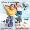 imageDEERC D40 Drone with Camera for Kids D40 FPV HD 1080P Mini Aircraft for Adults Beginner Foldable Quad Hobby RC Plane Toys Gifts 2 Batteries 20 Mins Flight Time Easy to Fly1 PieceBlack