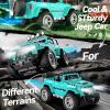 imageDEERC Gesture Sensing RC Stunt Car with Fog Mist ampamp Music 4WD Hand Controlled Remote Control Drift Car Toy for Kids All Terrain OffRoad DoubleSided Driving with Lights Birthday Gift for boyBlue