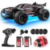 imageDEERC 114 Fast Brushless RC Car for Adults 43 MPH High Speed 4x4 OffRoad RC Truck Waterproof Monster Truggy All Terrain Remote Control Drift Car for Boys 812 2 Batteries 3S Lipo Compatible114 BL