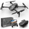 imageDEERC D60 Drone with Camera for Adults and Kids 1080P HD FPV Foldable RC Quadcopter with Gesture ampamp Voice Control Gravity Sensor 22 Min Flight Altitude Hold Headless Mode BeginnerFriendly GiftD60