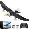 imageDEERC RC Plane Remote Control Eagle Plane RTF Airplane 24GHZ 2CH Flying Bird with 2 Batteries ampamp Propeller 6axis Gyro Stabilizer Easy to Fly for Beginners Adults Kids BoysRC EAGLE