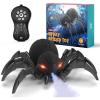 imageDEERC Remote Control Spider Robot Spide with Spray and Lights Black Widow Toy for Kids for Halloween Xmas Birthday Party Joke Prank Wireless RC Realistic Bot Moving Real Music Effect TarantulaBlack