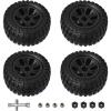 imageDEERC Vacuum Wheel Kits for 9200E 110 Scale Large High Speed RC Truck Toys