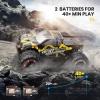 imageDEERC Brushless RC Cars 300E 60KMH High Speed Remote Control Car 4WD 118 Scale Monster Truck for Kids Adults All Terrain Off Road Truck with Extra Shell 2 Battery40 Min Play Car Gifts for Boys