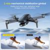 imageDEERC D65 Drone with 4K UHD Camera for Adults 2Axis Gimbal amp EIS Stabilization Under 249g Foldable GPS Quadcopter with Brushless Motors Follow Me Waypoint Orbit Auto Return Beginner FriendlyD65