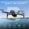 imageDEERC D65 Drone with 4K UHD Camera for Adults 2Axis Gimbal amp EIS Stabilization Under 249g Foldable GPS Quadcopter with Brushless Motors Follow Me Waypoint Orbit Auto Return Beginner FriendlyD65