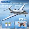 imageDEERC G650 RC Plane Private Jet3CH Remote Control Airplane Toys24GHz 6axis Gyro Stabilizer RTF Hobby Glider Aircraft Plane Easy to Fly for Beginners Kids Adults3CH G650 Private Jet