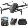 imageDEERC D65 Drone with 4K UHD Camera for Adults 2Axis Gimbal amp EIS Stabilization Under 249g Foldable GPS Quadcopter with Brushless Motors Follow Me Waypoint Orbit Auto Return Beginner FriendlyD65