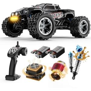 imageDEERC 8618 116 Fast Brushless RC Cars for Adults Max 56mph 2 3S Lipo Batteries Electric OffRoad Waterproof RC Truck4X4 High Speed Remote Control Car All Terrain RC Truggy for Boys