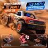 imageDEERC 1205 114 Brushless RC Car for AdultsMax 43 mphHigh Speed Electric 4x4 OffRoad RC Truck Waterproof Monster Truggy All Terrain Fast Remote Control Drift Car for Boys 812 3S Lipo Compatible