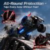 imageDEERC 9311E 118 All Terrain Fast RC Cars for Adults 40KPH4WD Electric OffRoad Remote Control Monster Truck24Ghz High Speed CarWaterproof Monster Truck with 2 Batteries for Boys amp Kids