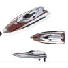 imageDEERC 17 Brushless RC Boat for Adults 45 KPH HighSpeed Racing Boat 3S 2800mAh Lipo Battery Metal Rudder SelfRighting Design Remote Control Boat for Lakes Pools amp Saltwater TX766