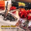 imageDEERC Apache RC Helicopter for Kids 812 Remote Control Helicopter for Adults Helicopters Toy with 26 Mins Flight Time 2 Batteries LED Lights Altitude Hold Chrismas GIF for BoysSurprise Edition
