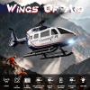 imageDEERC Apache RC Helicopter for Kids 812 Remote Control Helicopter for Adults Helicopters Toy with 26 Mins Flight Time 2 Batteries LED Lights Altitude Hold Chrismas GIF for BoysBule