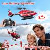 imageDEERC Apache RC Helicopter for Kids 812 Remote Control Helicopter for Adults Helicopters Toy with 26 Mins Flight Time 2 Batteries LED Lights Altitude Hold Chrismas GIF for BoysFashion