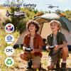 imageDEERC Apache RC Helicopter for Kids 812 Remote Control Helicopter for Adults Helicopters Toy with 26 Mins Flight Time 2 Batteries LED Lights Altitude Hold Chrismas GIF for BoysBule