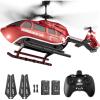 imageDEERC Apache RC Helicopter for Kids 812 Remote Control Helicopter for Adults Helicopters Toy with 26 Mins Flight Time 2 Batteries LED Lights Altitude Hold Chrismas GIF for BoysFashion