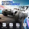 imageDEERC RC Car Remote Control Car for Age 812 All Terrain RC Monster Truck W 2 Batteries for 40 Min Play 24GHz Outdoor Off Road Rock Crawler Toy Xmas Gift for Boys Girls Kids BeginnersBrushed 120 Scale