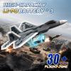 imageDEERC 2CH F22 Raptor RC Plane wiht LightsRemote Control Airplane Fighter Toys24GHz 6axis Gyro Stabilizer RTF Glider Aircraft Jet Plane with 3 BatteriesEasy to Fly for Boys Adults