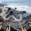 imageDEERC 2CH F22 Raptor RC Plane wiht LightsRemote Control Airplane Fighter Toys24GHz 6axis Gyro Stabilizer RTF Glider Aircraft Jet Plane with 3 BatteriesEasy to Fly for Boys Adults