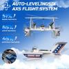 imageDEERC 3CH Amphibious RC Plane for Water Land amp Air Remote Control Airplane Flying Boat Toys24GHz 6axis Gyro Stabilizer RTF Glider Aircraft Jet for Kids Adults Beginners Boys