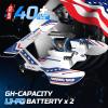 imageDEERC 3CH Amphibious RC Plane for Water Land amp Air Remote Control Airplane Flying Boat Toys24GHz 6axis Gyro Stabilizer RTF Glider Aircraft Jet for Kids Adults Beginners Boys
