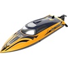 image:imageDEERC 14 Fast RC Boat for Kids amp Adults 20MPH Upgraded Remote Control Speed Boat with 2x1200mAh Batteries SelfRighting Waterproof Boat Toy for Lakes amp PoolsYellow