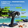 image:imageDEERC Fast Brushless RC Boat for Adults 40KPH 19 High Speed Racing Boat 3S 2500mAh Lipo Battery SelfRighting 24GHz Remote Control Boat WLights Dual Waterproof for Lake Pool amp Saltwater S7