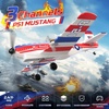image:imageDEERC 2CH F22 Raptor RC Plane wiht LightsRemote Control Airplane Fighter Toys24GHz 6axis Gyro Stabilizer RTF Glider Aircraft Jet Plane with 2 BatteriesEasy to Fly for Boys AdultsP51 RC Plane