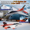 image:imageDEERC 2CH F22 Raptor RC Plane wiht LightsRemote Control Airplane Fighter Toys24GHz 6axis Gyro Stabilizer RTF Glider Aircraft Jet Plane with 2 BatteriesEasy to Fly for Boys AdultsX62A Vista RC Plane