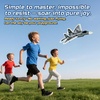image:imageDEERC 2CH F22 Raptor RC Plane wiht LightsRemote Control Airplane Fighter Toys24GHz 6axis Gyro Stabilizer RTF Glider Aircraft Jet Plane with 2 BatteriesEasy to Fly for Boys AdultsF22 RC Plane